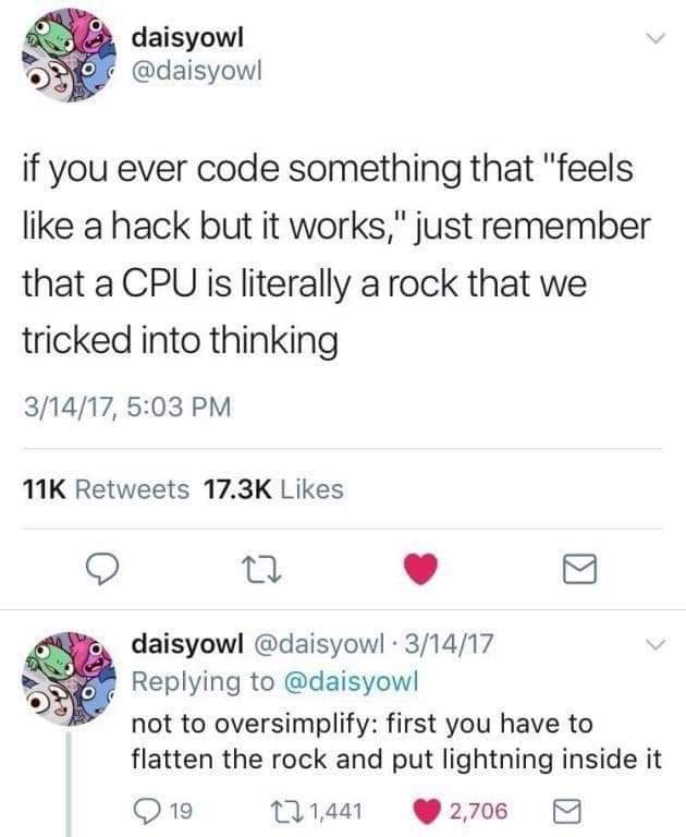 FYI: Computers Are Basically Magic